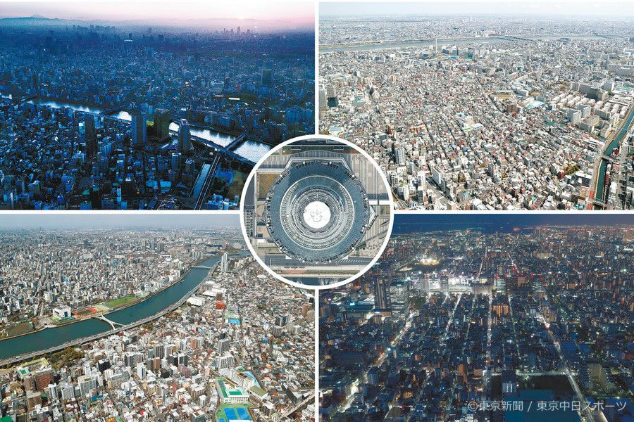 フォトサービス 望 ～都の空から 2022年5月1日 東京スカイツリー この